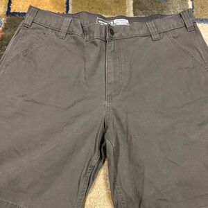 Carhartt Men's Flat Front Shorts - Gray